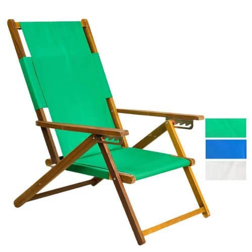 Green seat cushion canvas deck chair covers
