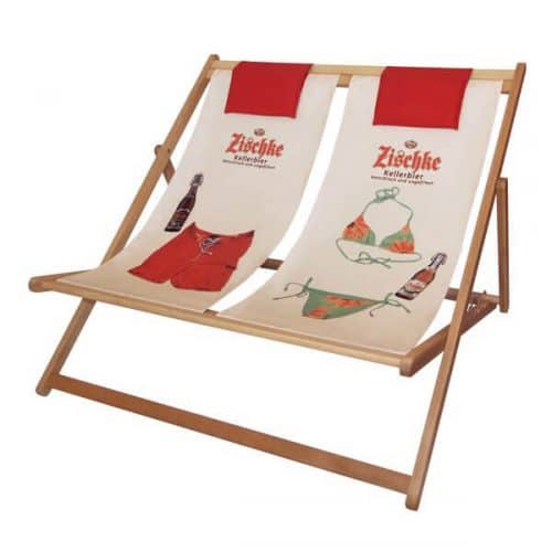 wood folding deck chair