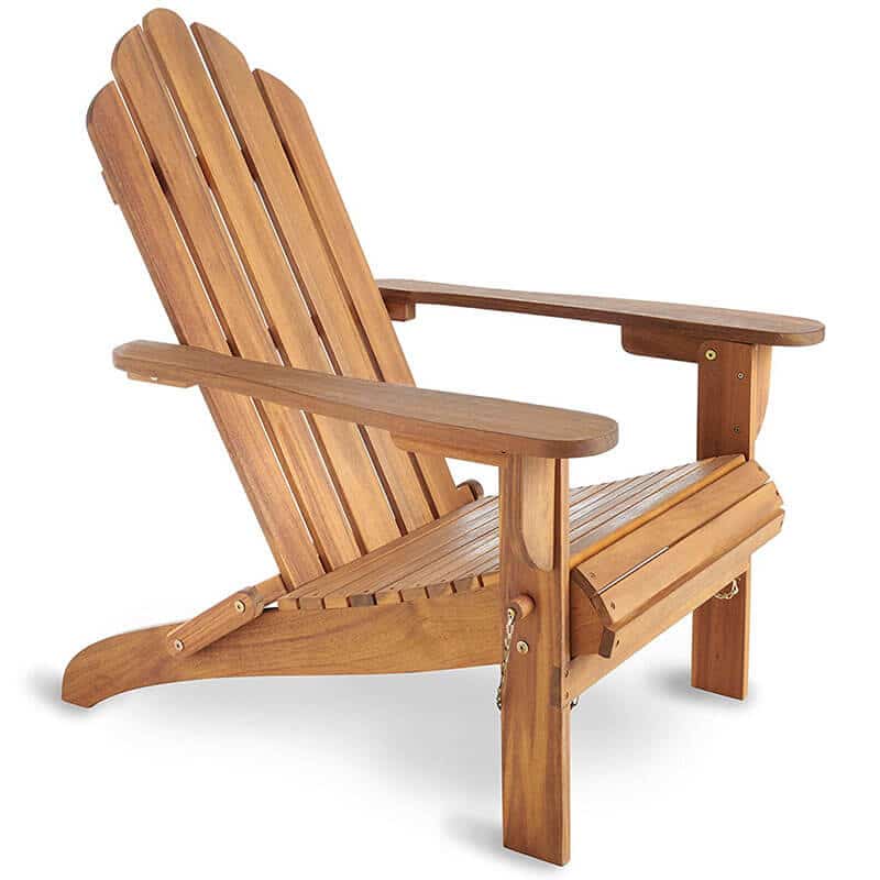 high quality folding wooden adirondack chair -lamhomefurniture.com